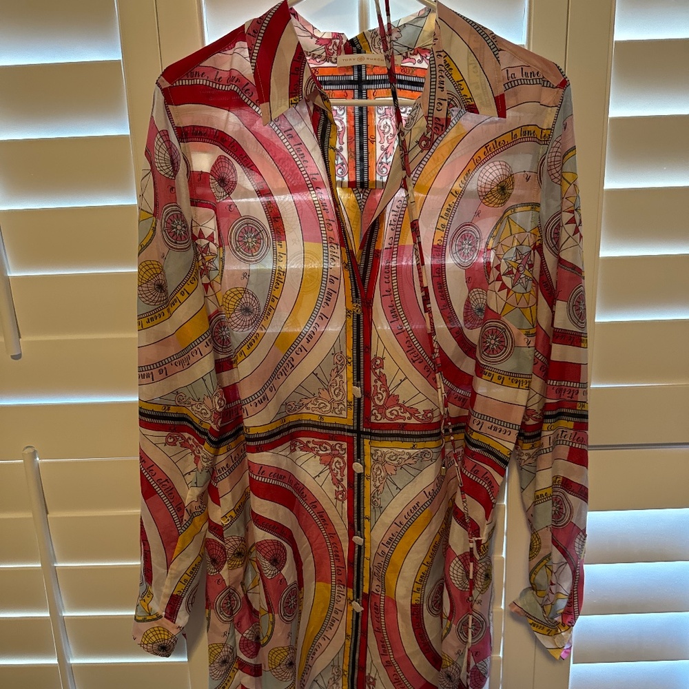TORY BURCH BRIGITTE tunic top-NWOT